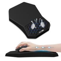Mousepad abc.mat 32 cm x 22 cm com Apoio para o Pulso