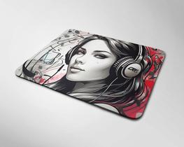 Mousepad Antiderrapante Latex 19x23cm Estampas Diversas
