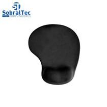 Mousepad Base Para Mouse Com Apoio Em Gel Preta Md9 Mousepad Base Para Mouse Com Apoio Em Gel Preta Md9