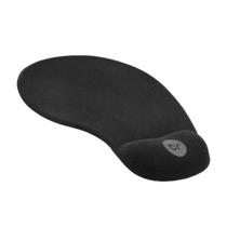 Mousepad Com Apoio Para Punho Em Gel Preto Bright