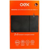 Mousepad com Carregador Wireless Integrado 15W Force CW104