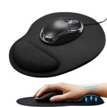 Mousepad com Descanso Apoio de Pulso Ergonômico Confortável para Mouse Almofadinha Mousepad com Descanso Apoio de Pulso Ergonômico Confortável para Mouse Almofadinha