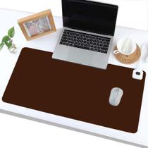 Mousepad De Couro Para Trabalho Mesa 70X30 Antiderrapante