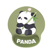 Mousepad de suporte de pulso Cute Panda Silicone Hand Rest