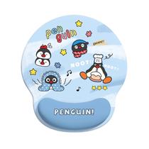 Mousepad de suporte de pulso Cute Penguin Design Silicone Mousepad de suporte de pulso Cute Penguin Design Silicone