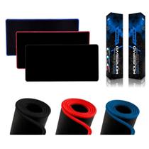 Mousepad deskpad gamer speed extra grande borda costurada