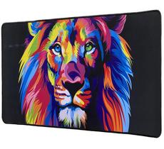 Mousepad Deskpad Leão Gamer Unissex Modelo Moda Fashion Mouse Pad