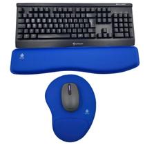 Mousepad E Apoio De Punho Para Teclado Ergonomico Pulso 47cm Mousepad E Apoio De Punho Para Teclado Ergonomico Pulso 47cm