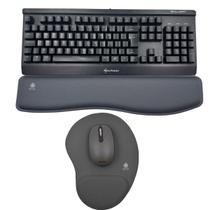 Mousepad E Apoio De Punho Para Teclado Ergonomico Pulso 47cm Mousepad E Apoio De Punho Para Teclado Ergonomico Pulso 47cm