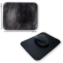 Mousepad em Couro Refinado Versátil Design Elegante