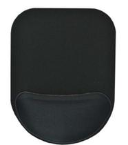 Mousepad ergonomico, preto, reliza