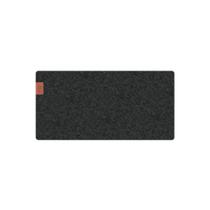 Mousepad Essential Office, Feltro 60x30cm, Com Porta Copo, Antiderrapante, Bordas Costuradas, Cinza Escuro, MPEL-DG, ELG