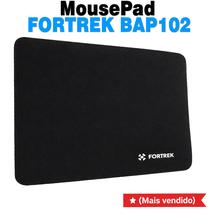 Mousepad Fortrek BAP102 Preto Antiderrapante Speed 180x220mm para PC Notebook Mousepad Fortrek BAP102 Preto Antiderrapante Speed 180x220mm para PC Notebook