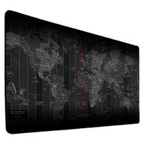 Mousepad Gamer 90x40 Mapa Mundi Globo Mundo Nerd Planeta Unissex Black Trabalho Ou Estudo Mousepad Gamer 90x40 Mapa Mundi Globo Mundo Nerd Planeta Unissex Black Trabalho Ou Estudo