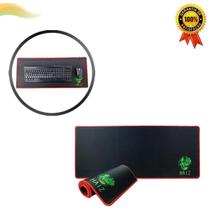 Mousepad Gamer Antiderrapante Tecido Liso Permite Movimento Ágil Speed Evita Desgaste Mouse 70x30cm - Haiz
