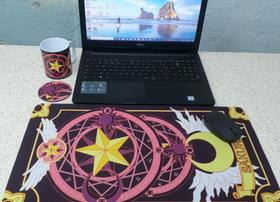 Mousepad Gamer + Caneca de Polímero Sakura Roxo Mousepad Gamer + Caneca de Polímero Sakura Roxo