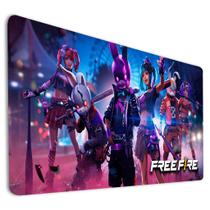 Mousepad Gamer Estampa Personagem Jogo Fire Batalha Tapete Acessório Para Teclado Computador