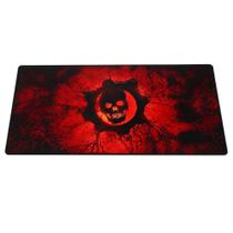 Mousepad Gamer Exbom Caveira Extragrande 70x35cm Antiderrapante Dobrável - MP-7035C32