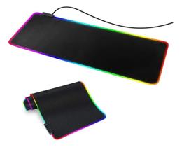 Mousepad Gamer Grande Led Rgb 80 X 30 Cm Base Antiderrapante e Borda Costurada Mousepad Gamer Grande Led Rgb 80 X 30 Cm Base Antiderrapante e Borda Costurada