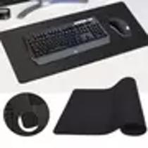 Mousepad Gamer Para Jogos Grande 80cm X 30cm Tipo Tapete Preto RED30 - PDE