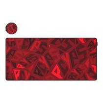 Mousepad Gamer Pcyes Signature Extended Limited, 900x420mm, Vermelho Magma - Pms90x42rm