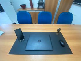 Mousepad Gamer Preto Sem Desenho Extra Grande 75 X 34,5 Cm