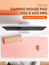 Mousepad Gamer Profissional 90x40 Cm à prova d'água cor Rosa