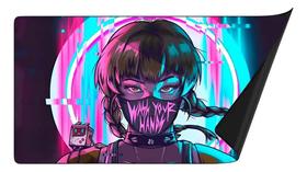 Mousepad Gamer Profissional 90X40 Varias Estampa Cyberpunk 2