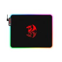 Mousepad Gamer Redragon Pluto, RGB, Speed 330x260mm - P026 Preto