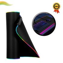 MousePad Gamer RGB Ergonômico Grande 30x80cm