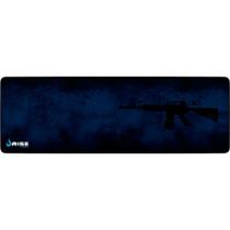 Mousepad Gamer Rise Mode Speed, M4A1, Estendido (900x300mm), Azul - RG-MP-06-M4A Mousepad Gamer Rise Mode Speed, M4A1, Estendido (900x300mm), Azul - RG-MP-06-M4A