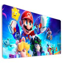 Mousepad Gamer Tapete Estampa Colorida Mario Jogo Infantil Acessório Para Computador Teclado Mousepad Gamer Tapete Estampa Colorida Mario Jogo Infantil Acessório Para Computador Teclado