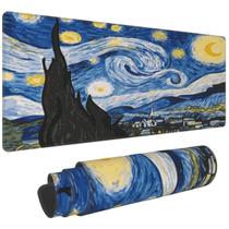 Mousepad Gamer Van Gogh Ceu Estrelado 700X350X3Mm Speed Gr.