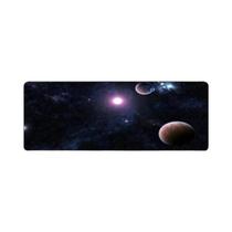 Mousepad Gamer XXL com Design de Galáxia - Tapete de Mesa para Teclado