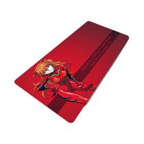 Mousepad Gamer XXL Grande Com Estampa De Anime Asuka E-Evangelions Para Mesa, Teclado E Laptop