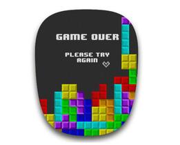 Mousepad geek jogo tetris clássico mauser pad nerd
