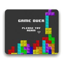 Mousepad geek nerd retang tetris mouse ped presente criativo