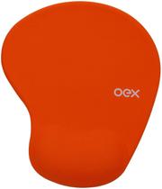 Mousepad Gel Confort Mp200 Oex Laranja - Oex'