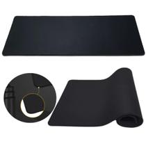 MousePad Grande 80x30cm RE-D30 com Borda Vermelha e Base de Borracha Fixa RED30