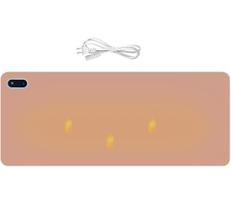 Mousepad HZXINWANG 80 cm x 33 cm Aquecido Rosa