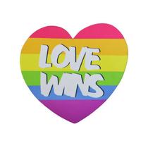 Mousepad Imã Decorativo ColorFun Love Wins
