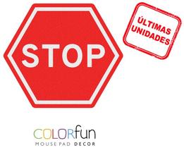 Mousepad / Imã Decorativo ColorFun Stop