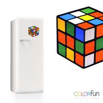 Mousepad / imã decorativo cubo mágico colorfun pc notebook