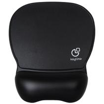 Mousepad Keytime SurfacePro Tecido Com Apoio De Pulso Em Gel 240x210 Preto - KYT00018 Mousepad Keytime SurfacePro Tecido Com Apoio De Pulso Em Gel 240x210 Preto - KYT00018