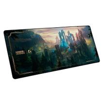 Mousepad League of Legends Logitech G G840, Extra Grande 900x400mm, Base de Borracha, Superfície Otimizada - 943-000543 Mousepad League of Legends Logitech G G840, Extra Grande 900x400mm, Base de Borracha, Superfície Otimizada - 943-000543