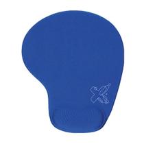 Mousepad Maxprint Com Apoio De Pulso Em Gel Ergonômico 28,5 Cm X 23,01 Cm Azul 60000096