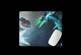 Mousepad Mega Charizard X e Greninja Pokémon - Like Geek