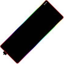 MOUSEPAD MPK-910 KING RGB - CLANMMouse Pad Clanm Espessura de 3mm Base Antiderrapante Borda Costurada Com Iluminação Rgb Tamanho 800X300MM