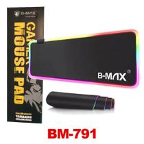 Mousepad Para Jogo Gamer Extra Grande 80 x 30 cm com LED RGB B-MAX Mousepad Para Jogo Gamer Extra Grande 80 x 30 cm com LED RGB B-MAX
