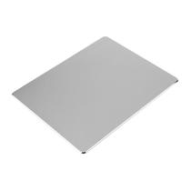 Mousepad para jogos em liga de alumínio e couro PU